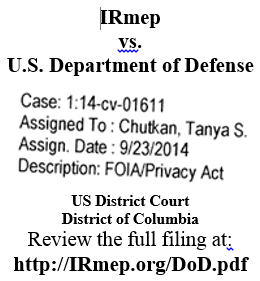 IRmep lawsuit coverpage